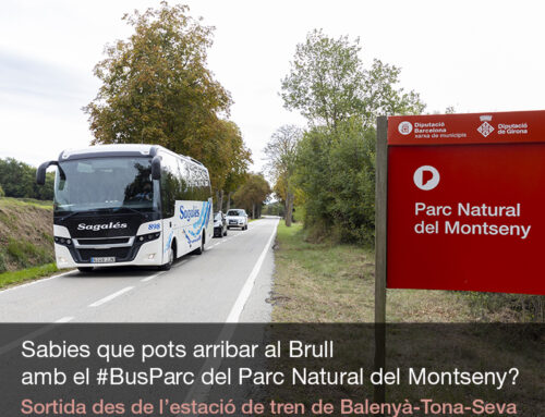 El servei de Bus Parc del Parc Natural del Montseny, amb la Matagalls-Montserrat